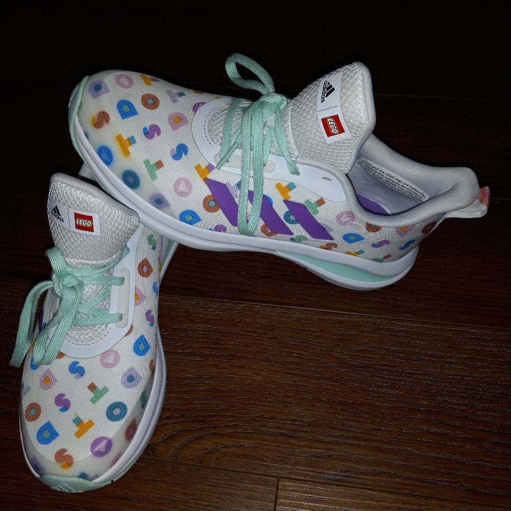 ADIDAS FORTARUN LEGO DOTS J SHOES